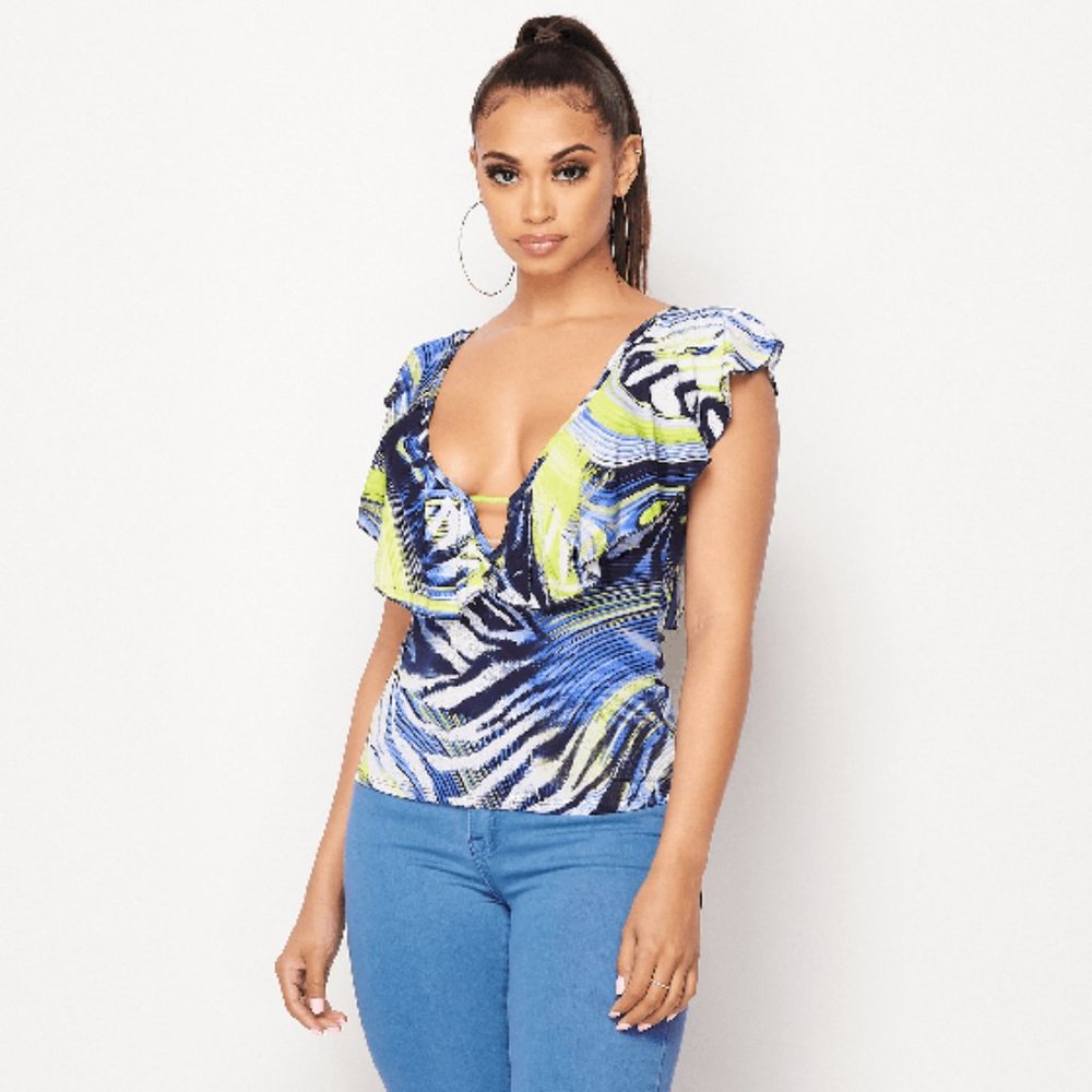 Petalo Fashion Tie Dye Tank Top